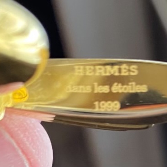 Hermes 1999 gold cadena lock charm - Picture 5 of 5
